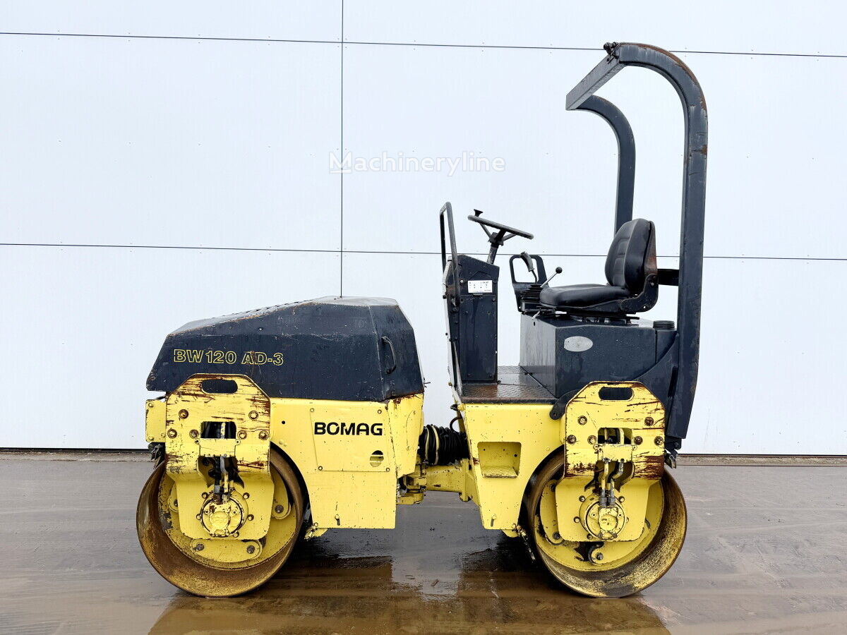 Mini rouleau compresseur BOMAG BW120 AD-3 - Machineryline