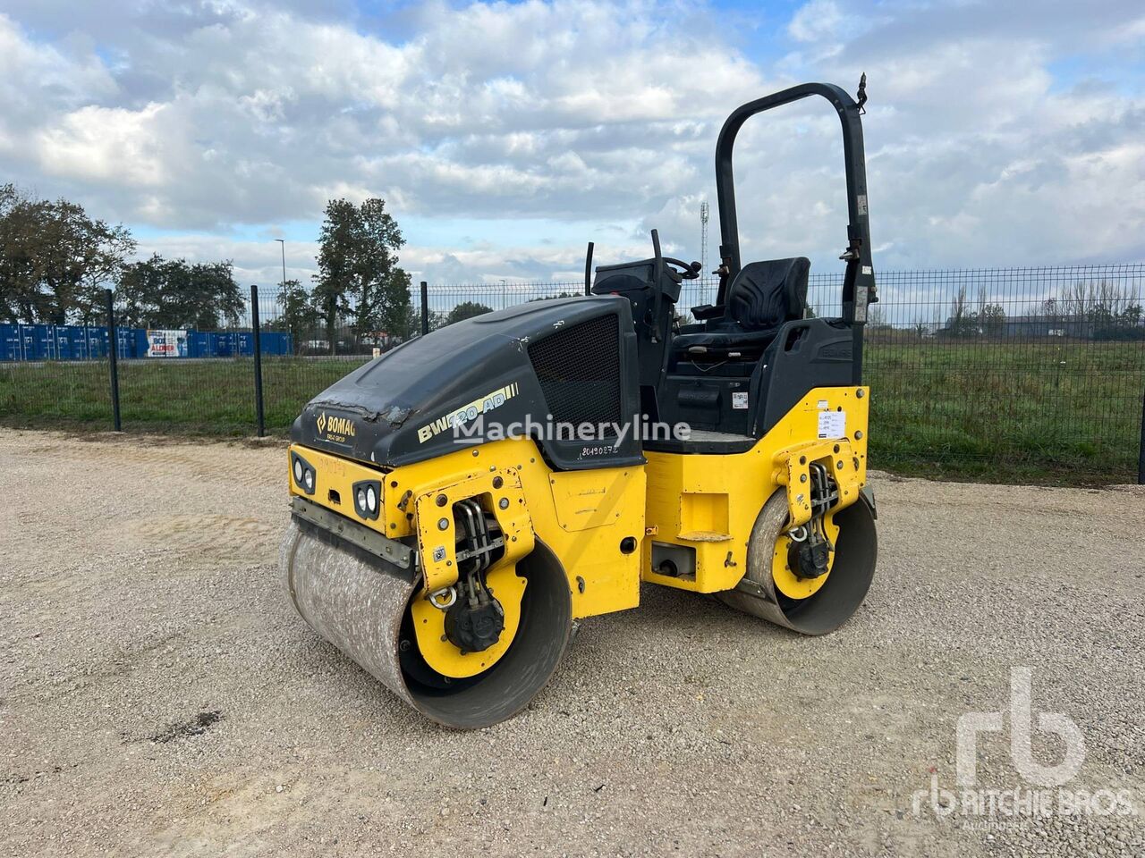 тротуарный каток BOMAG BW120AD-5 Compacteur Vibrant Tandem