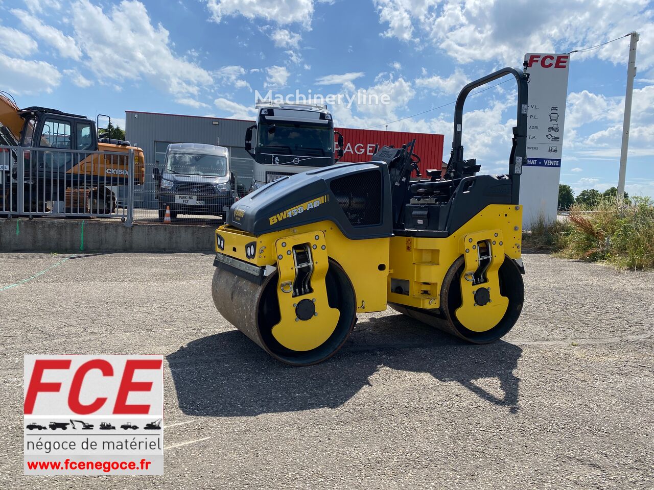 Mini cilindri compactori BOMAG BW138AD-5 accidentate - Machineryline