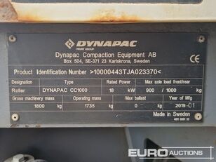 Dynapac CC1000 compactador manual
