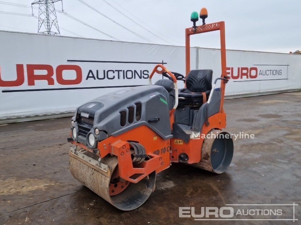 مدحلة الأسفلت الصغيرة Hamm HD10CVV - Machineryline