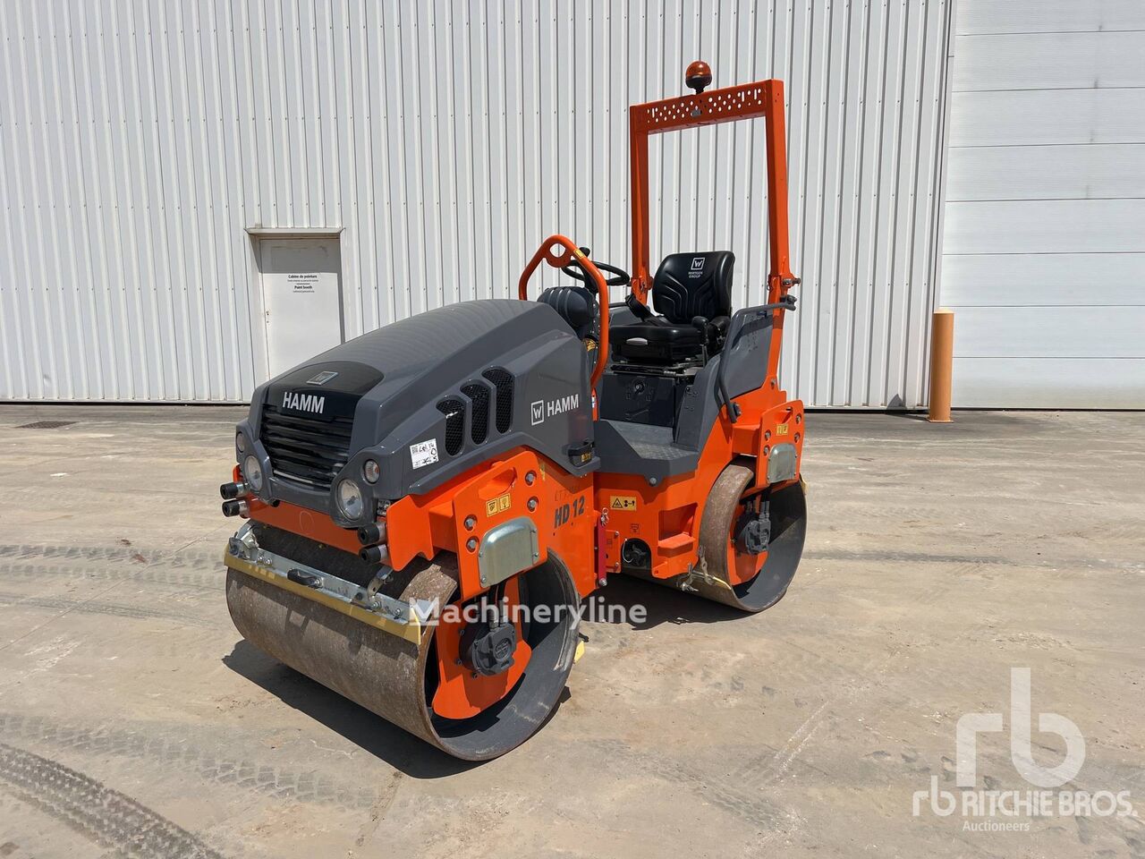 Hamm HD12VV Compacteur Vibrant Tandem mini road roller