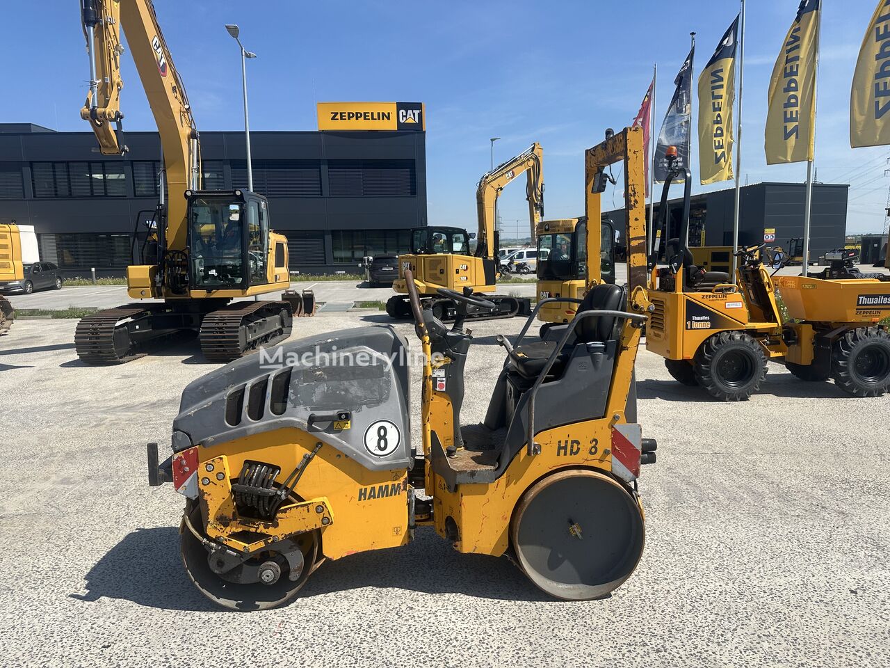 Compacteur à main Hamm HD8 à vendre | Machineryline BE Compacteur à main Hamm HD8 - Machineryline