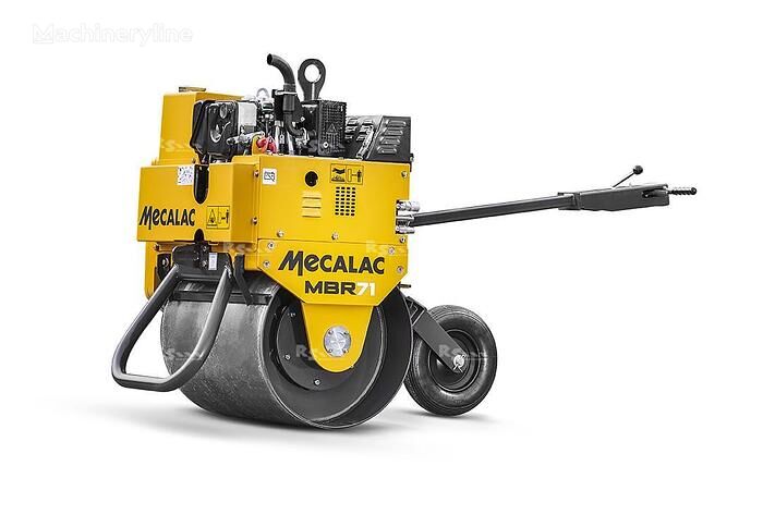 Mecalac mini road roller