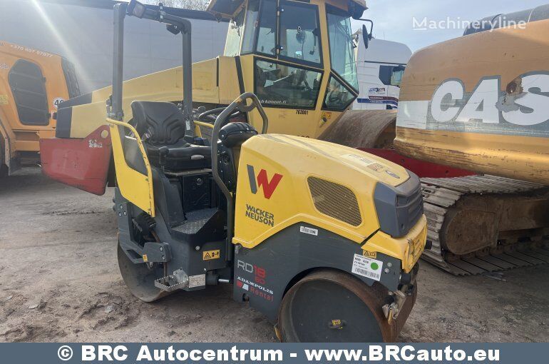 مدحلة الأسفلت الصغيرة Wacker Neuson RD 18-80 hidraulic defect