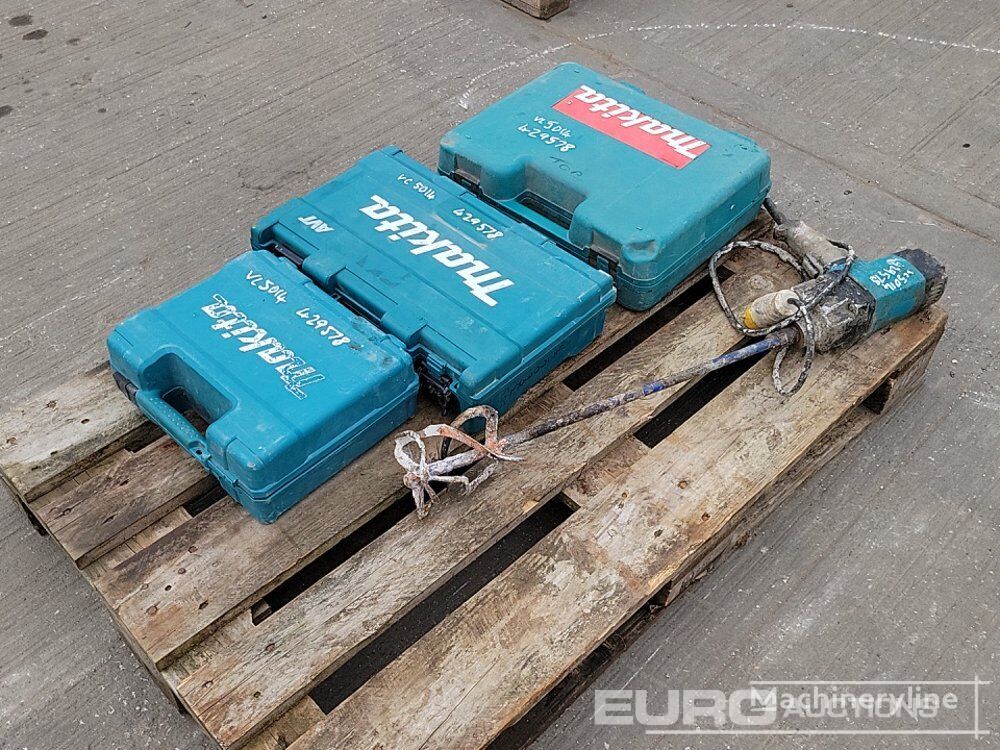 Makita Battery Jigsaw mezclador de mortero