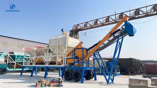 new YHZG60 mobile concrete plant