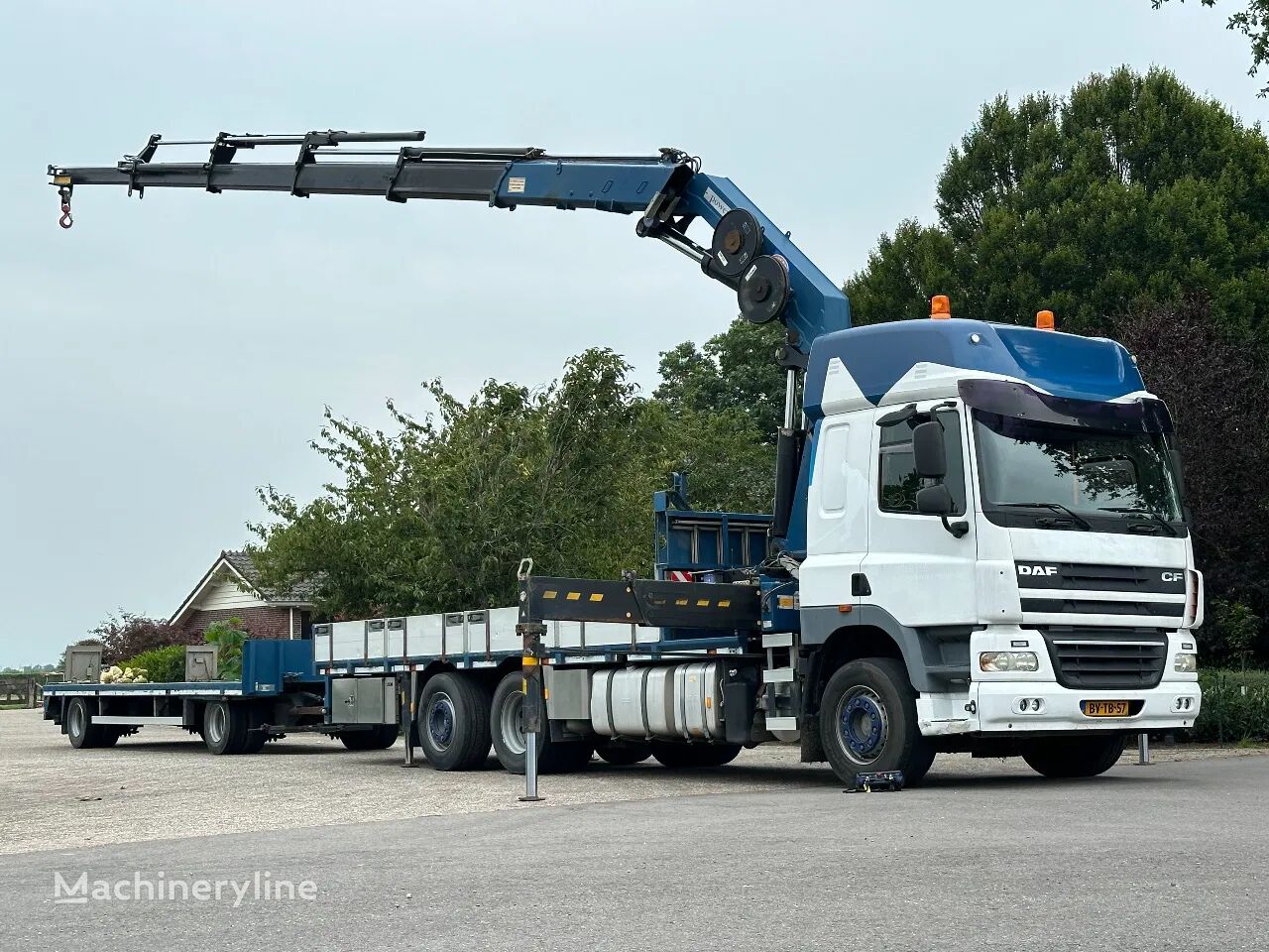 DAF CF 85 410 !KRAAN/CRANE/GRUE/ HMF 42TM!! RADIO REMOTE!! EURO 5!!T mobile crane