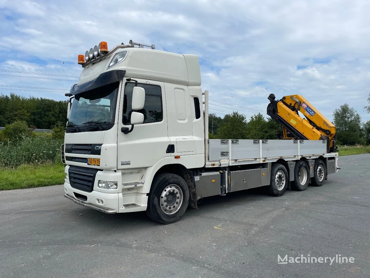 DAF CF 85 CF85.460 with HMF 4720 K6 crane krane laadkraan grúa móvil