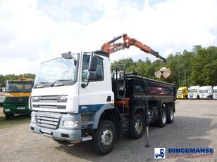 cần cẩu di động DAF D.A.F. CF 85.360 8X4 RHD tipper + Terex 118.2 VGL-A15