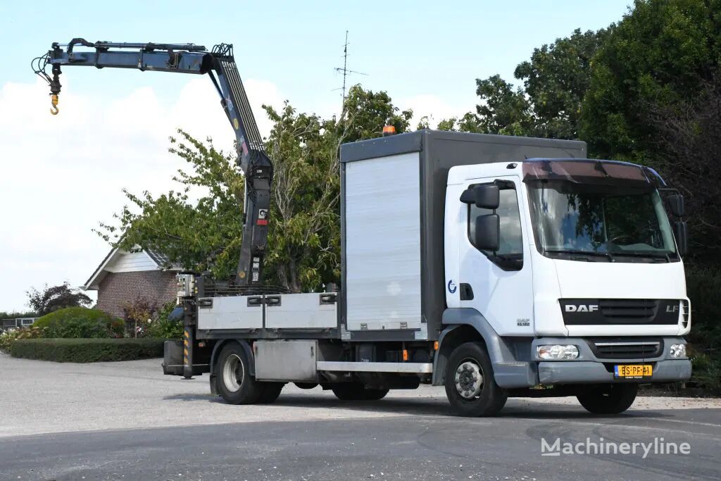 DAF LF 45 180!! CRANE/GRUE!!RADIO REMOTE!!MANUELL! Mobilkran