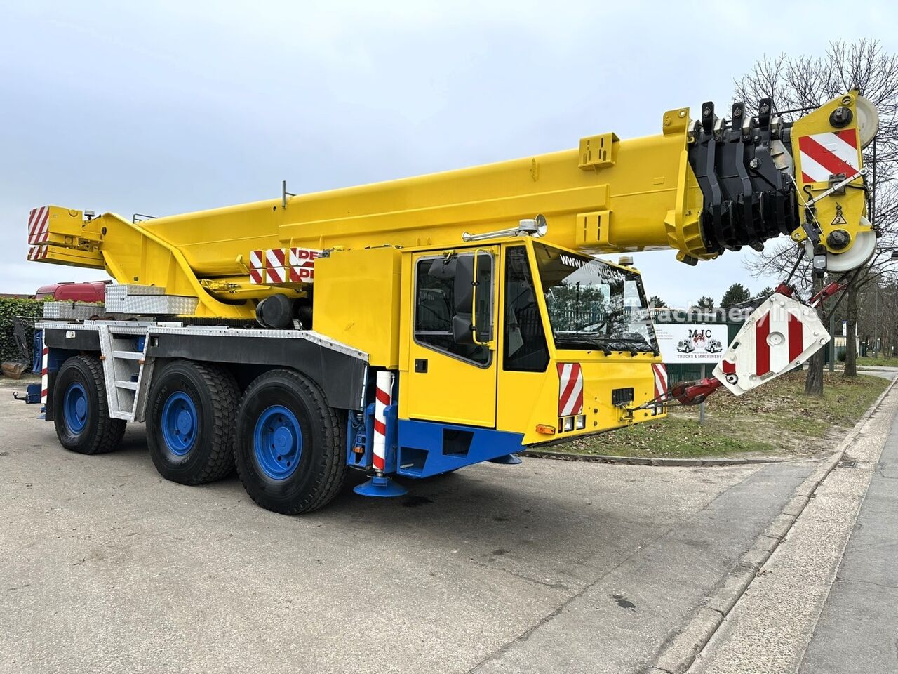 Demag AC 50-1 6x6x6 - 50T / 40m - Mercedes-Benz OM926LA engine - CE mobile crane for sale | Machineryline HK Demag AC 50-1 6x6x6 - 50T / 40m - Mercedes-Benz OM926LA engine - CE mobile crane - Machineryline