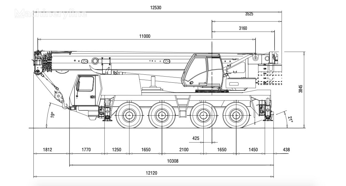 Grove GMK 4080-1 mobile crane