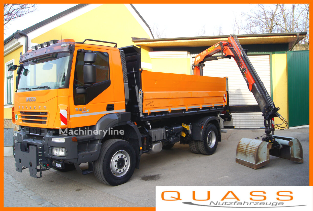 Palfinger Sany Palfinger PK 11502 on chassis IVECO 190T36 Trakker 4x4/Euro 5/Palfinger PK 11502/Winterdienst mobile crane