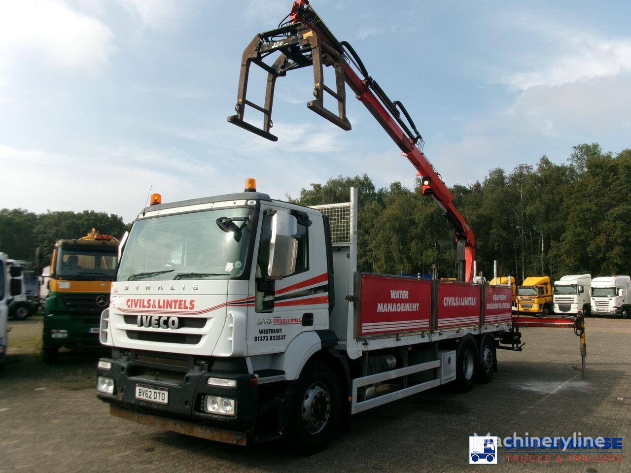 grue mobile IVECO AD260S31Y/FS-D 6x2 RHD + Hiab XS 144 B-2 HIDUO