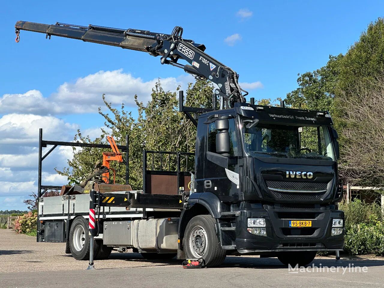 移动式起重机 IVECO Stralis 310 2017!!EURO6!!ZERO EMISSIE 2030!!KRAAN/CRANE!!48DKM!!