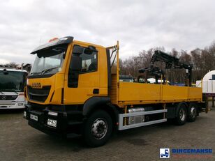 IVECO Stralis 310 6x2 Euro 6 + Atlas 105.2 crane mobilkran