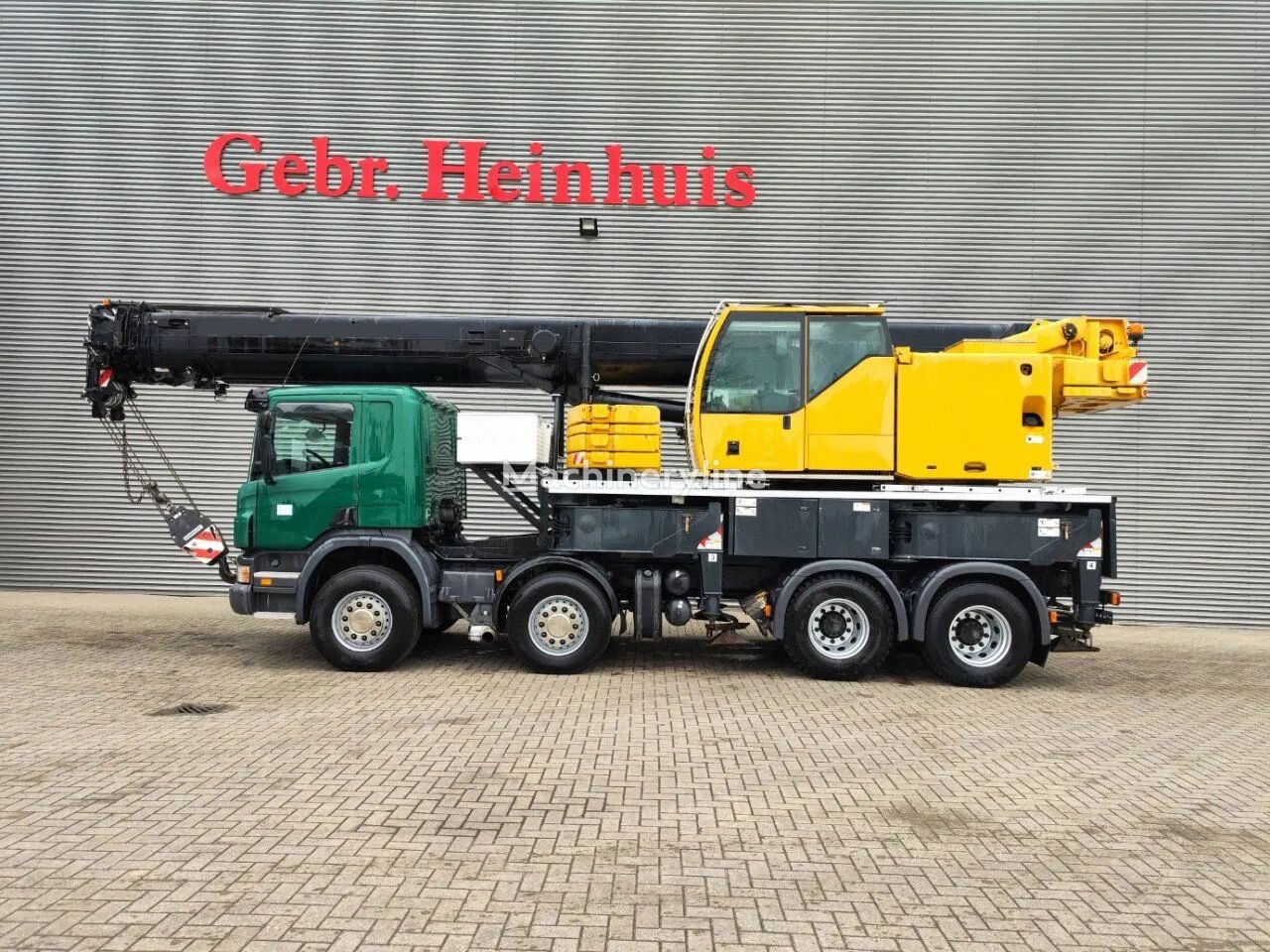 автокран Liebherr LTF 1045-4.1 Scania P420 8x4 Euro 5 German Truck!