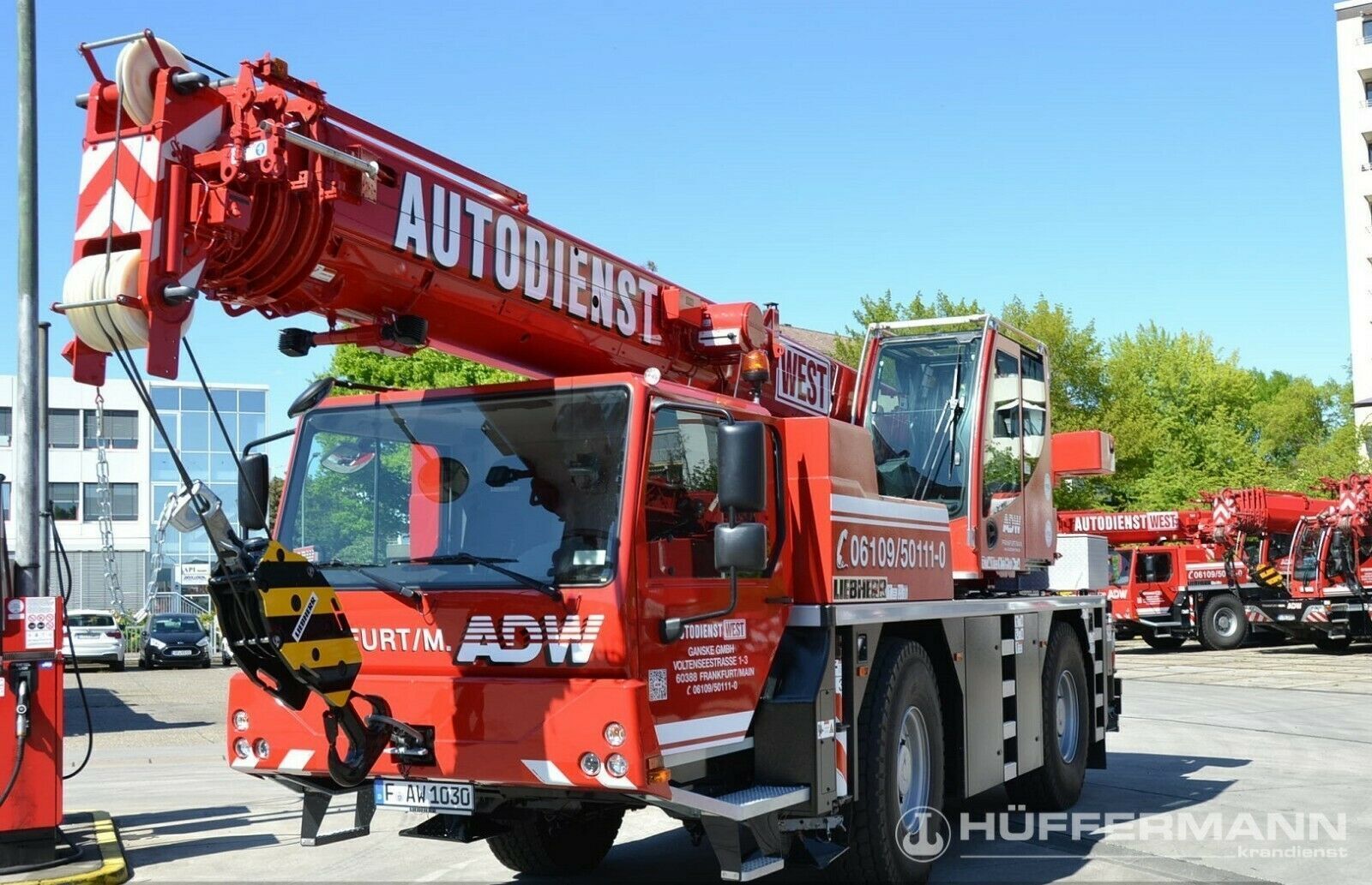 żuraw samojezdny Liebherr LTM 1030-2.1