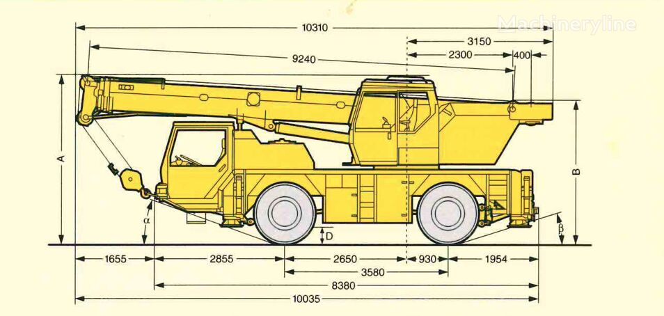 Liebherr LTM 1030-2.1 mobile crane