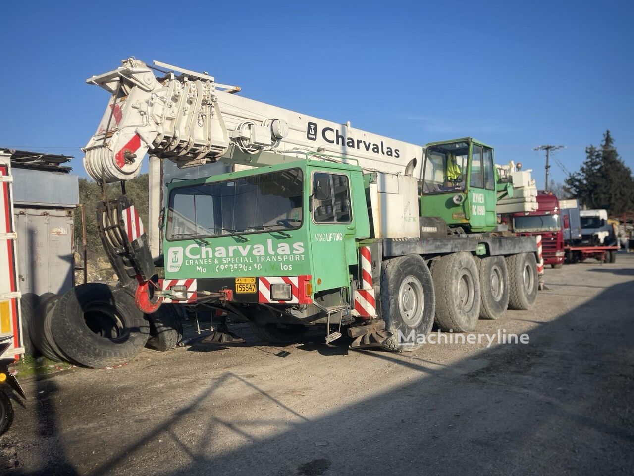 Liebherr LTM 1055 ajoneuvonosturi