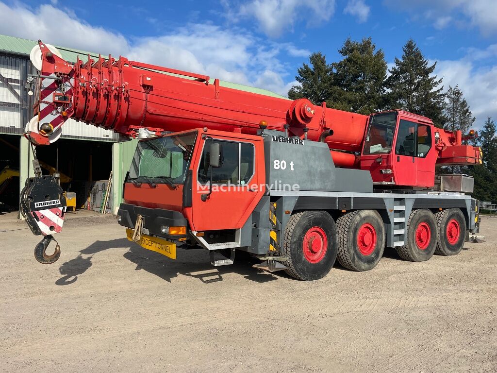 grua móvel Liebherr LTM 1080/1