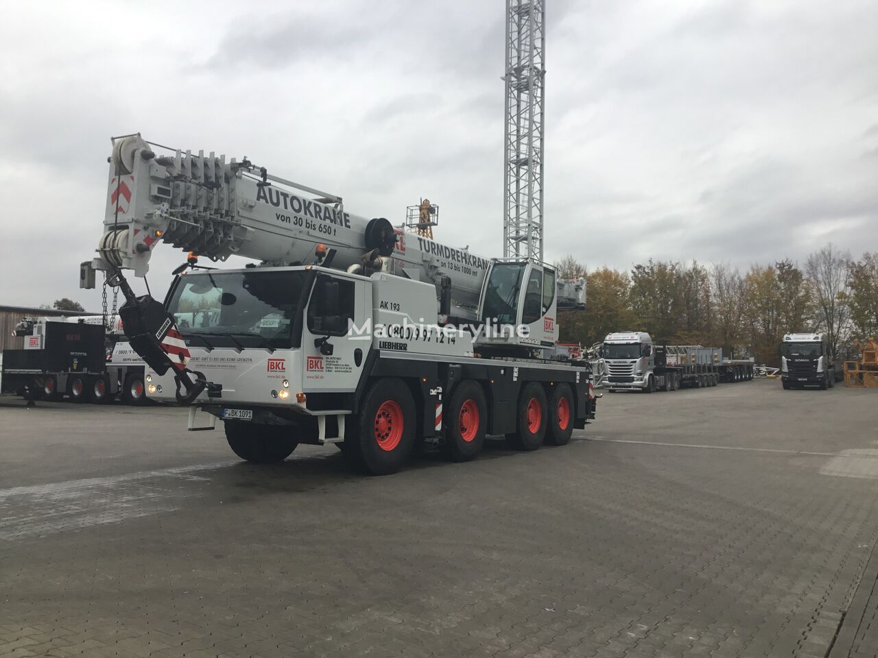 grue mobile Liebherr LTM 1090-4.2