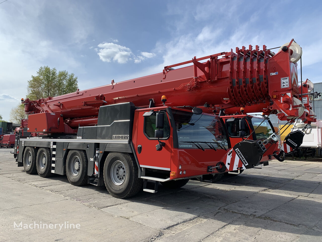 żuraw samojezdny Liebherr LTM 1120-4.1