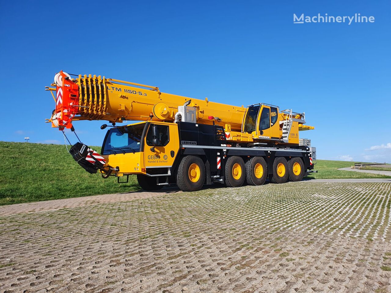 جرثقیل متحرک Liebherr LTM 1150-5.3 جدید