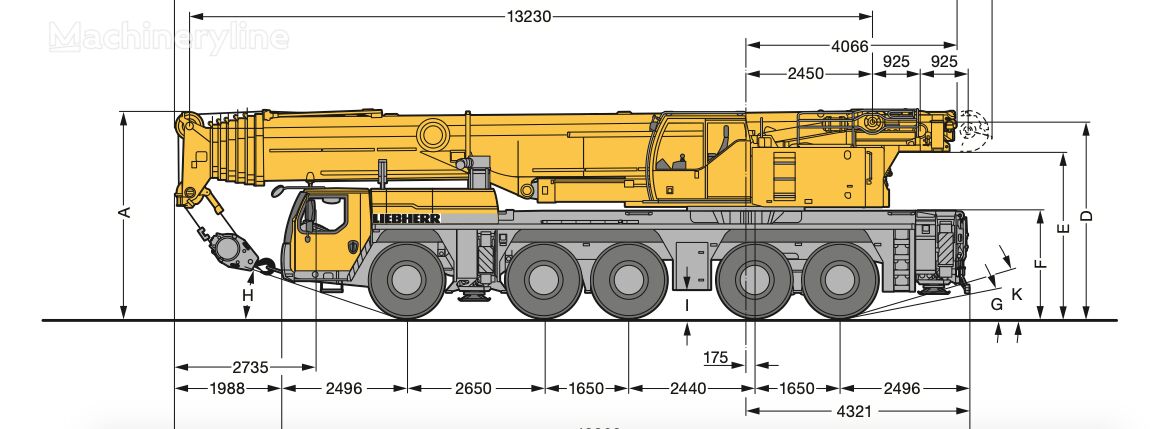 شاحنة رافعة Liebherr LTM 1200-5.1