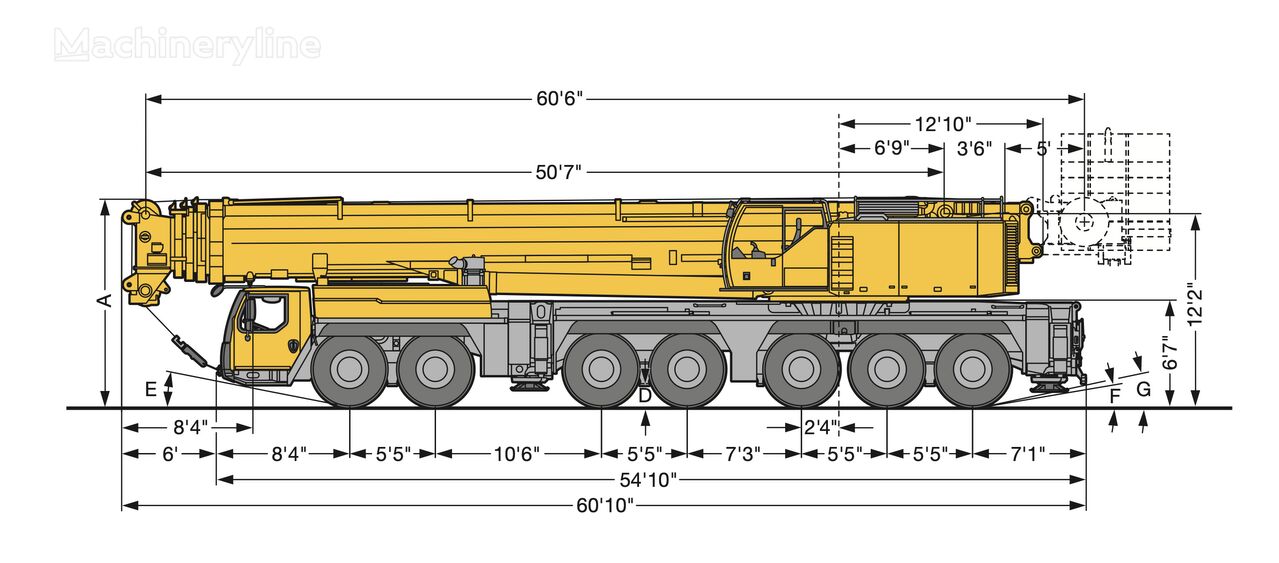 Liebherr LTM 1400-7.1 mobilkran