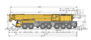 Liebherr LTM 1400-7.1 mobile crane