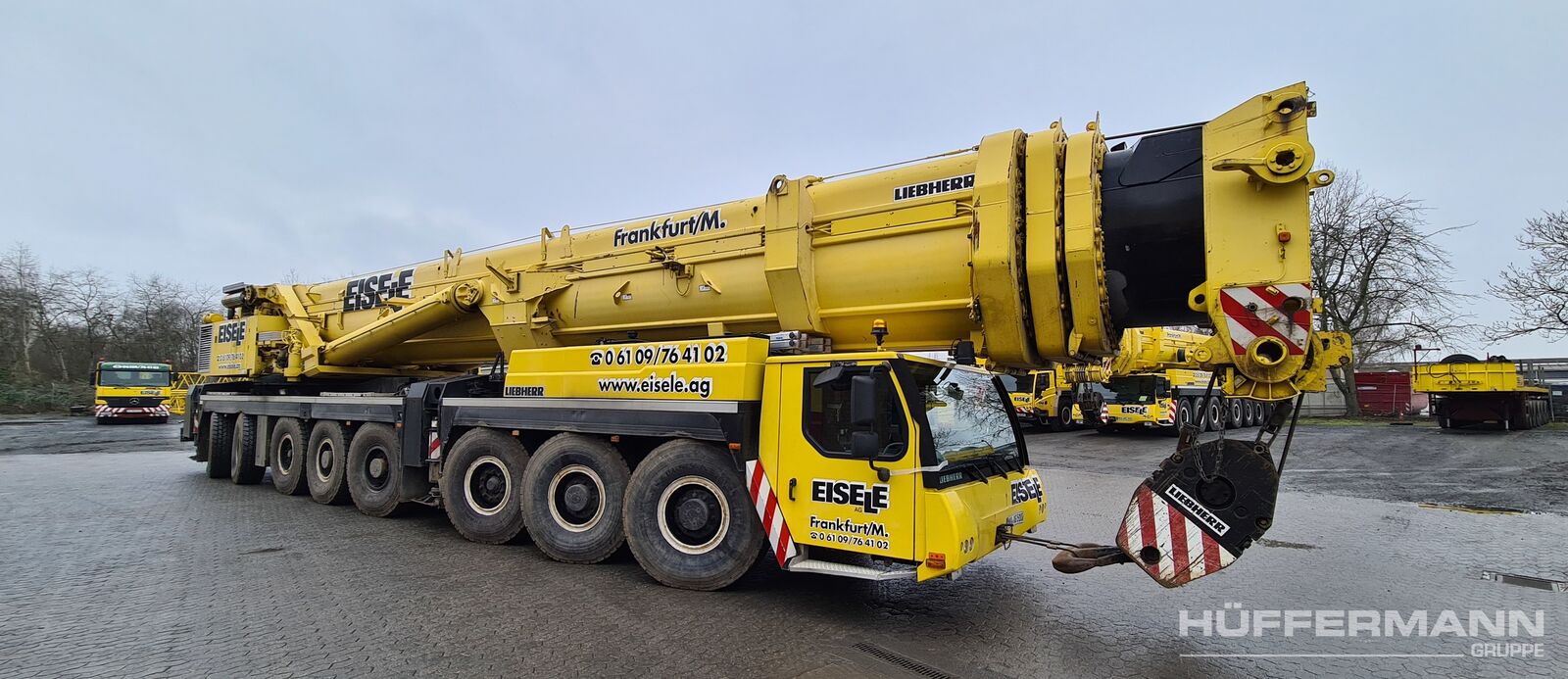 شاحنة رافعة Liebherr LTM 1500-8.1