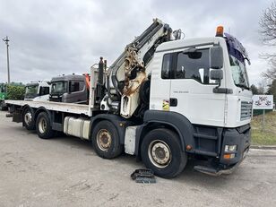 żuraw samojezdny MAN TGA 35.430 8x2 + CRANE HIAB 700 E-6 + JIB 165X-3 - RETARDER - PL