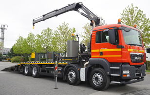 żuraw samojezdny MAN TGS 35.360 E5 EEV 8×2 / HDS HIAB XS 166 HIDUO / Tow truck