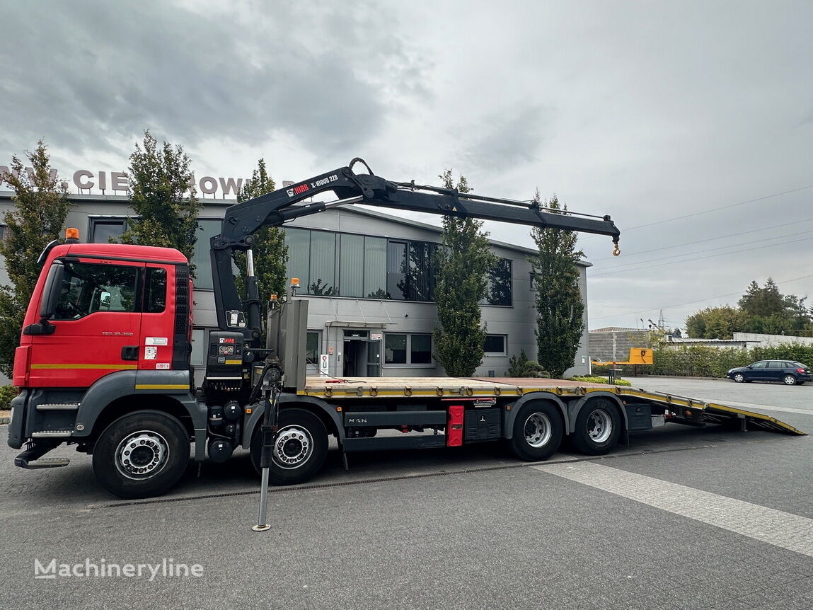 grua móvel MAN TGS 35.360 E6 8×2 / HDS HIAB X-HIDUO 228 E-2 / Tow truck / 2018