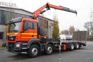 شاحنة رافعة MAN TGS 35.360 E6 8x2 / Crane FASSI F235 / Tow truck