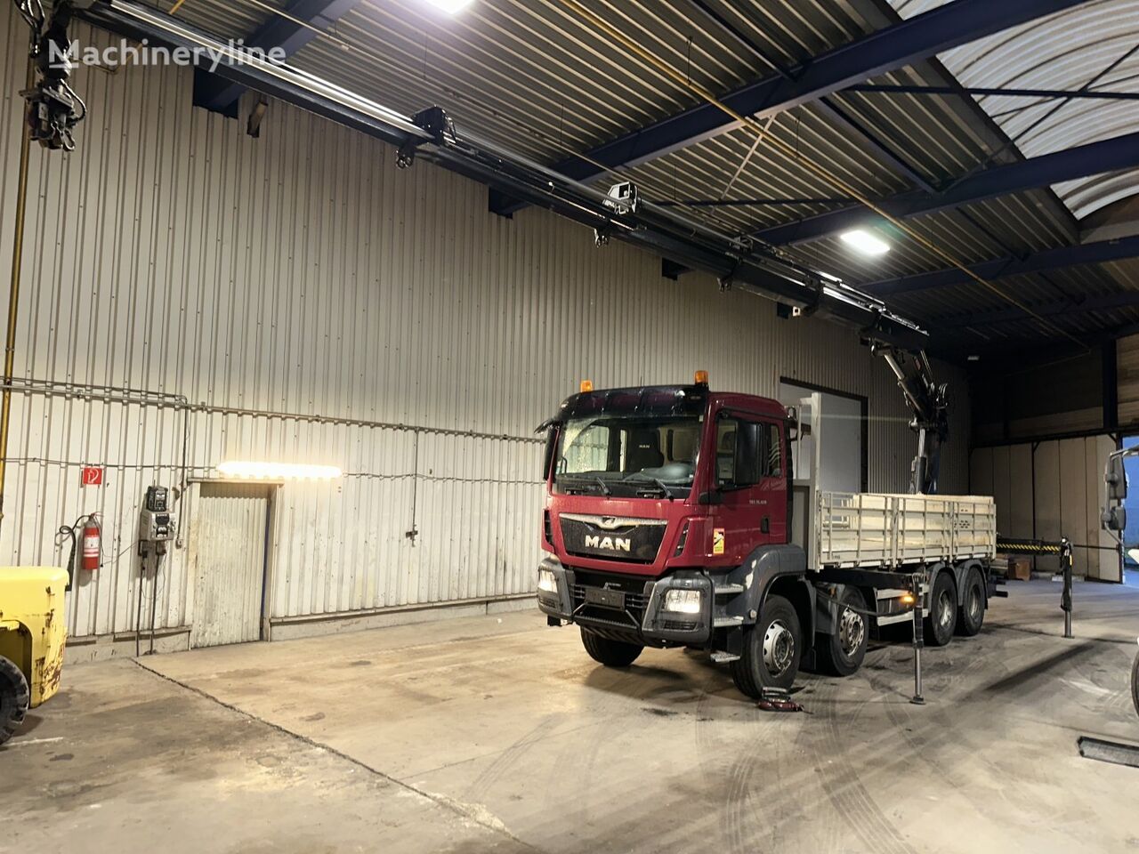 MAN TGS 35.420 8x4 + CRANE HIAB X-HIPRO 302 EP-5 - 192.000km - ROTAT grúa móvil