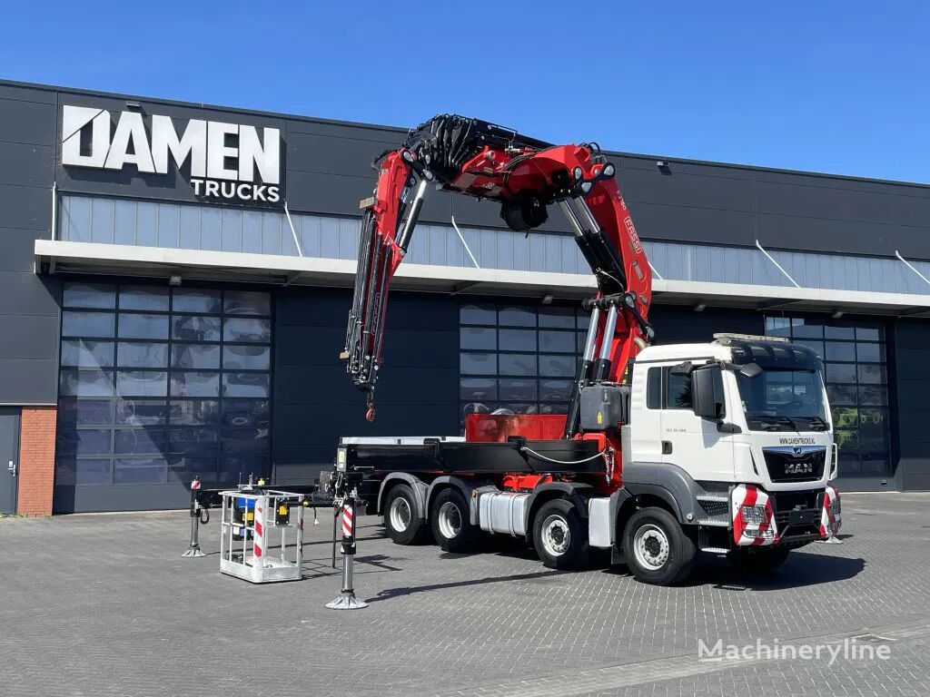 MAN TGS 35.500 8x4 met Fassi F2150RA.2.28 XHE - DYNAMIC + JIB L816L grúa móvil