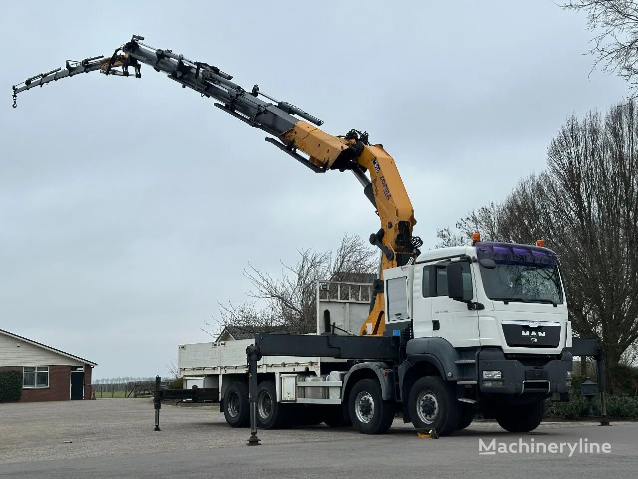 Autokraana MAN TGS 41.440 !!8x8!!CRANE/KRAN/GRUE 87TM!!FLY-JIB!!MANUALL!!TOP!! - Machineryline