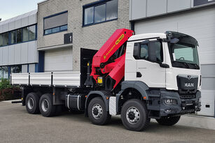 новый автокран MAN TGS 41.440 BB CH FLATBED WITH CRANE (3 units)