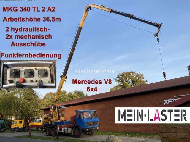 شاحنة رافعة MKG 340 T2A2 ذات شاسيه Mercedes-Benz 2622