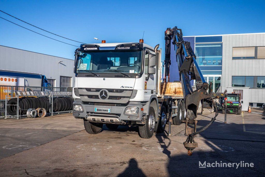 Mercedes-Benz ACTROS 4144 MP3+PALFINGER 26002/5X mobile crane