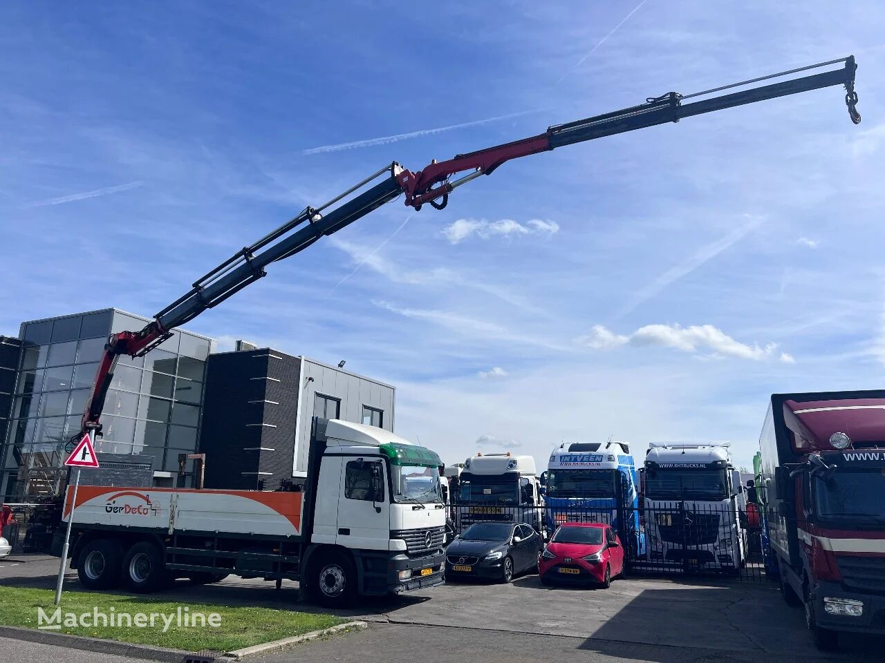 Mercedes-Benz Actros 2635 6X4 + PALFINGER PK21000 + JIB + REMOTE grúa móvil