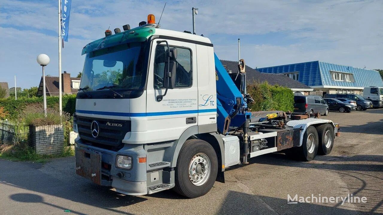 żuraw samojezdny Mercedes-Benz Actros 2641 EPS 3 pedal 6x4 Container crane