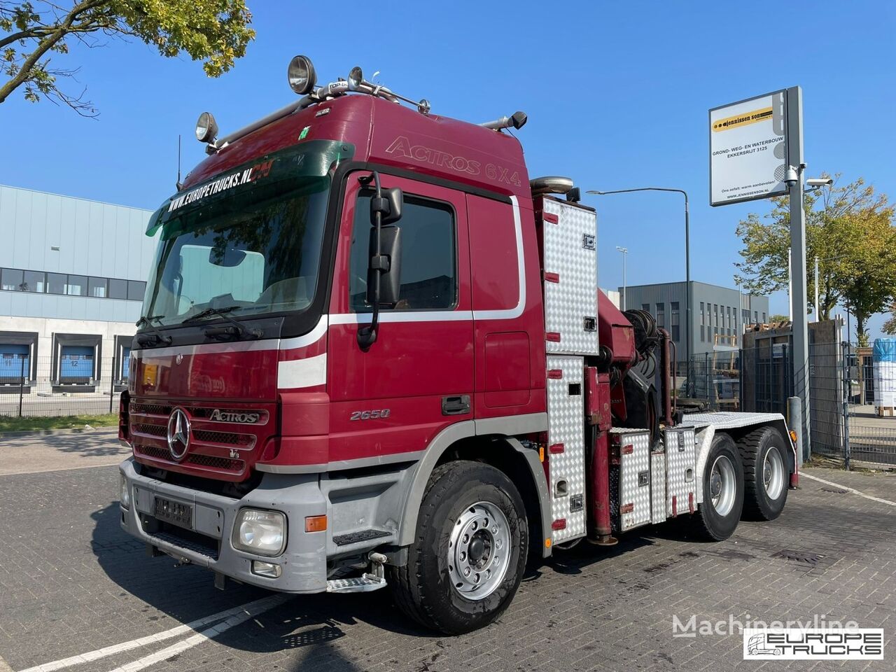 Mercedes-Benz Actros 2650 Steel/Air - Palfinger PK32000E - 10x Exentable - V8 autodizalica