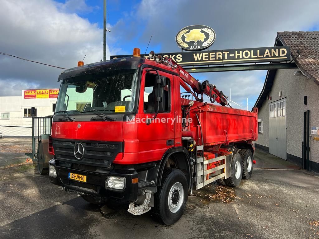 Mercedes-Benz Actros 3336 AK 6x6 Steel Springs CRANE TIRRE 131 grúa móvil - Machineryline