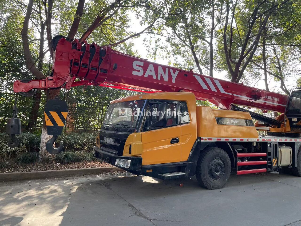 Sany Available for testing Sany 25 Ton mobile crane