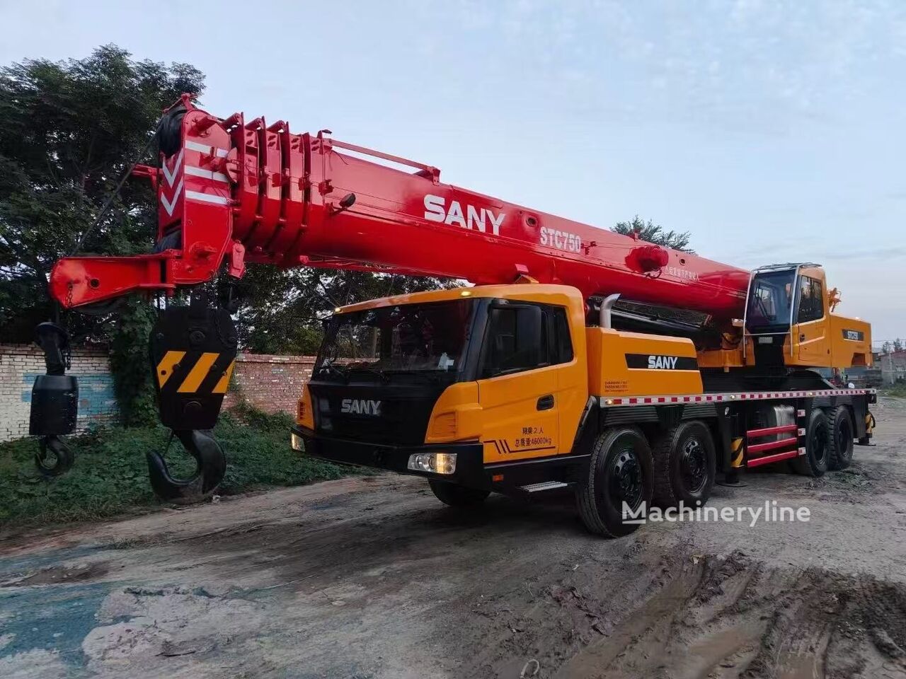 автокран Sany Mobile crane urgent sale Sany STC750H STC800 hot sale