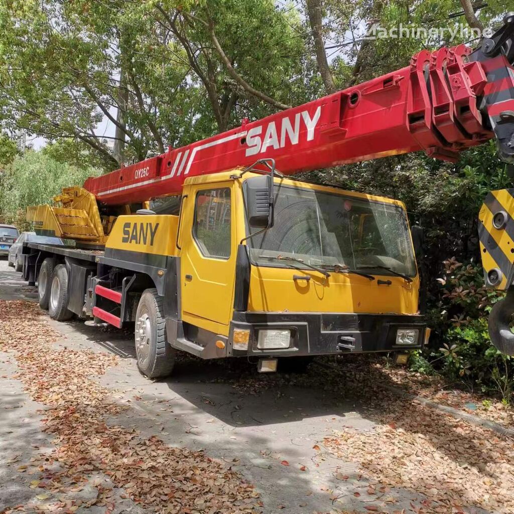 grue mobile Sany QY25C